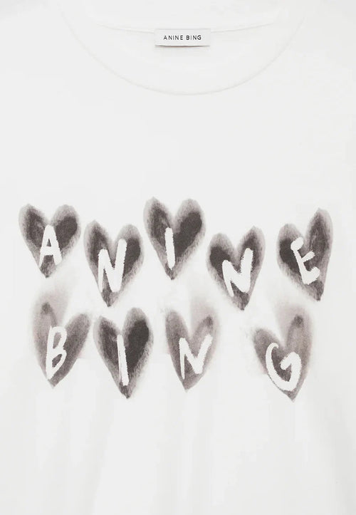 Cade Tee Hearts Ivory