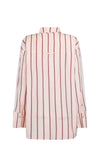 Alpine Cotton Stripe Shirt Light Blush