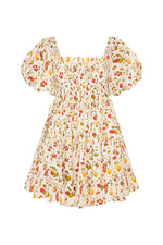 Kub Dress Tomato Tiles