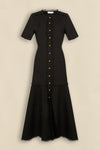 Banter Dress Black Boucle