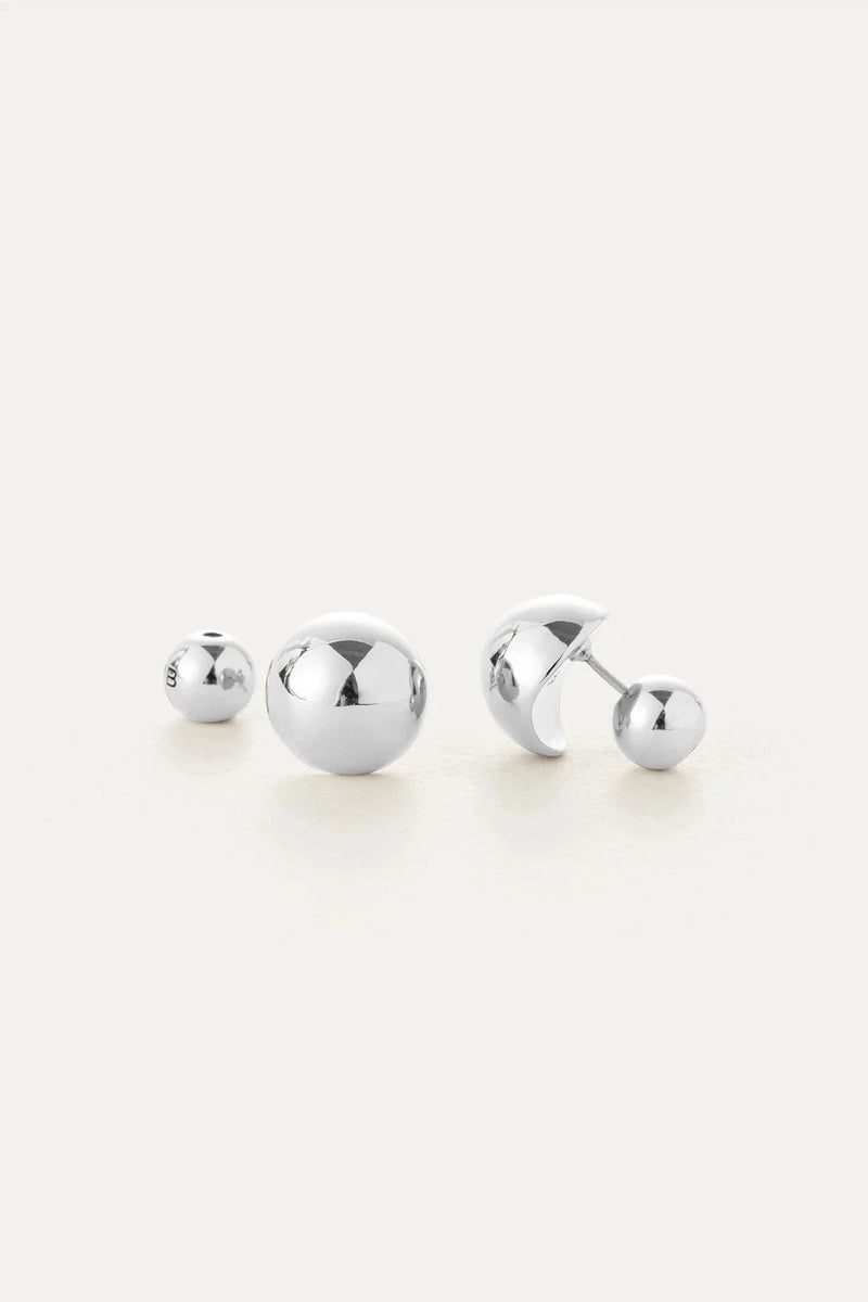 Aurora Studs Silver