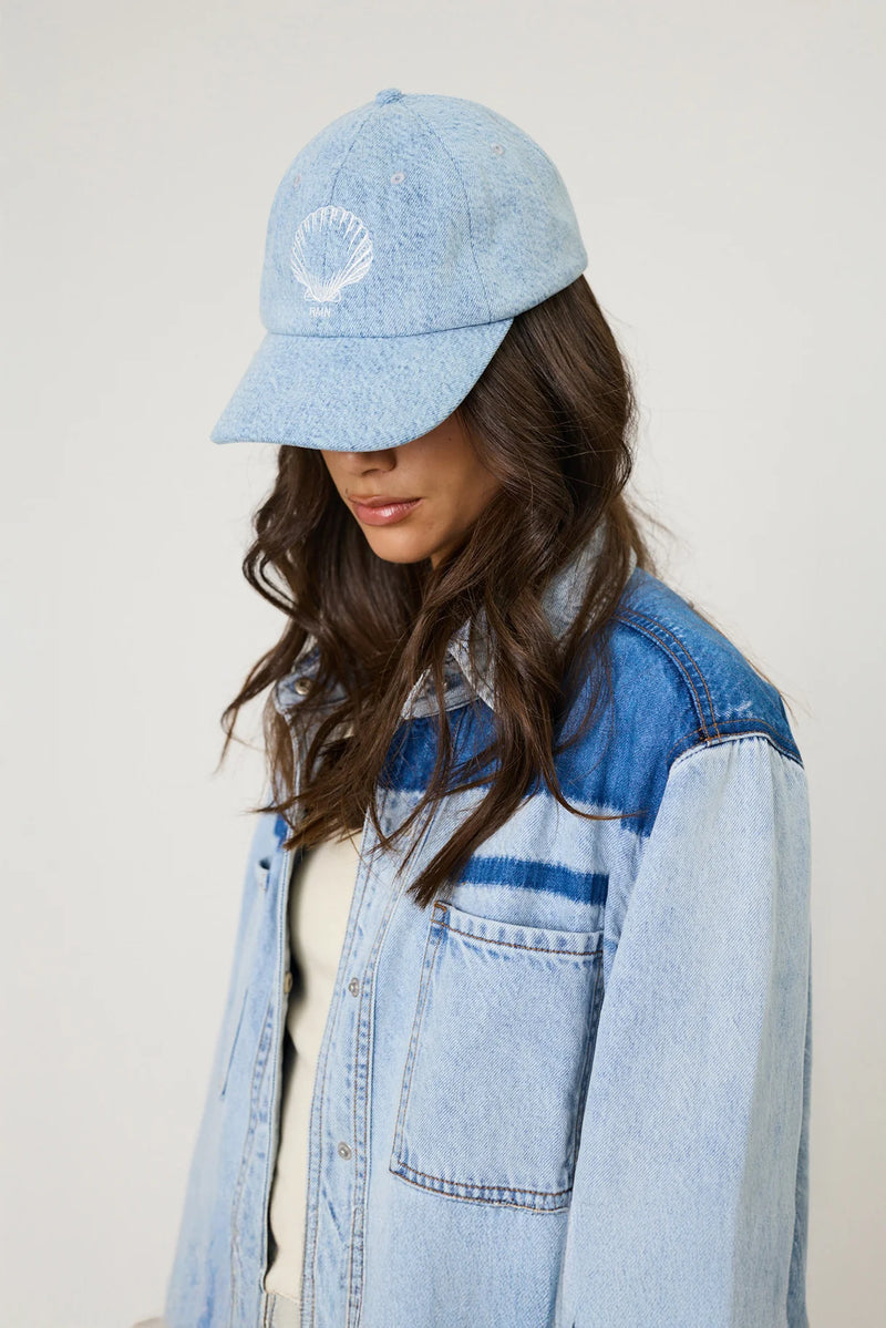 Beach Bound Cap Cali Blue