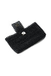 Beaded Wallet Black