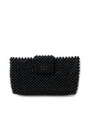 Beaded Wallet Black