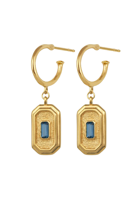 Byzantine Earrings Gold Vermeil
