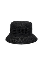 Camille Sun Hat Black