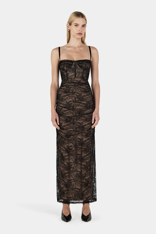 Campari Lace Dress Black