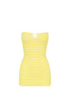 Lush Mini Dress Sunshine Stripe