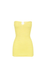 Lush Mini Dress Sunshine Stripe