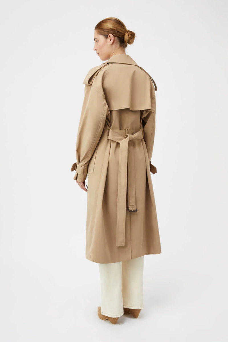 Evans Mid Length Trench Sand
