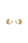 Carmen Dome Earrings Gold