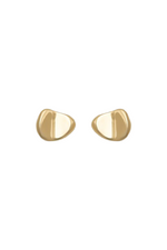 Carmen Dome Earrings Gold