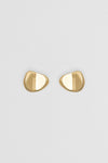 Carmen Dome Earrings Gold