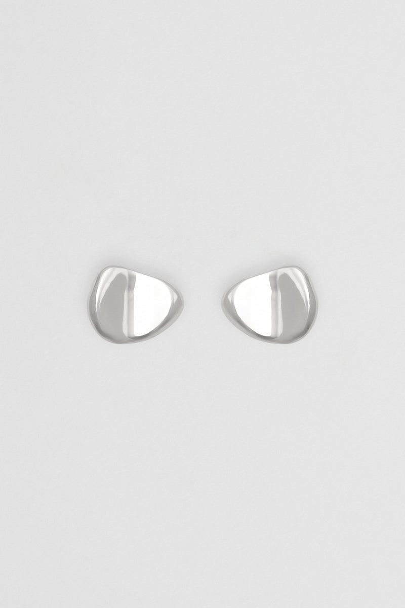 Carmen Dome Earrings Silver