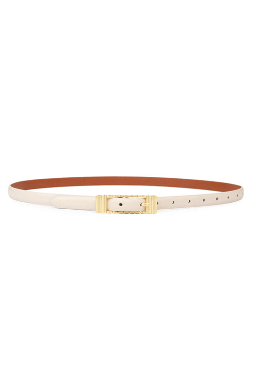 The Marzi Belt Ecru