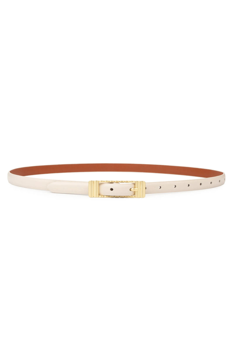 The Marzi Belt Ecru
