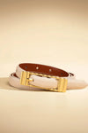 The Marzi Belt Ecru
