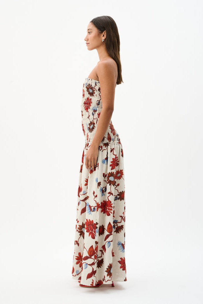 Millie Dress Cactus Bloom Sand