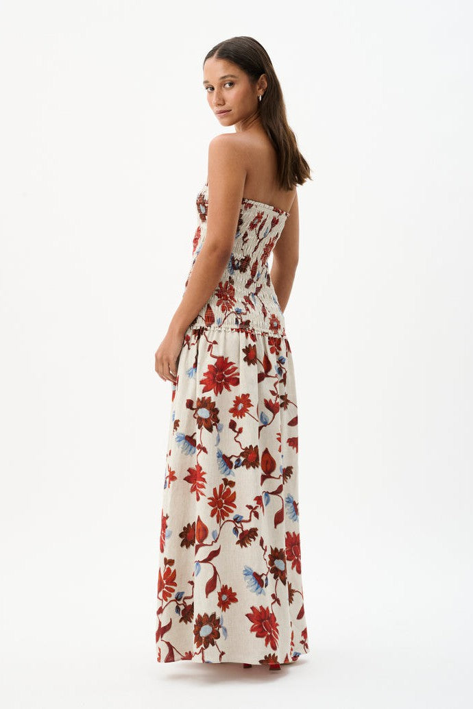 Millie Dress Cactus Bloom Sand