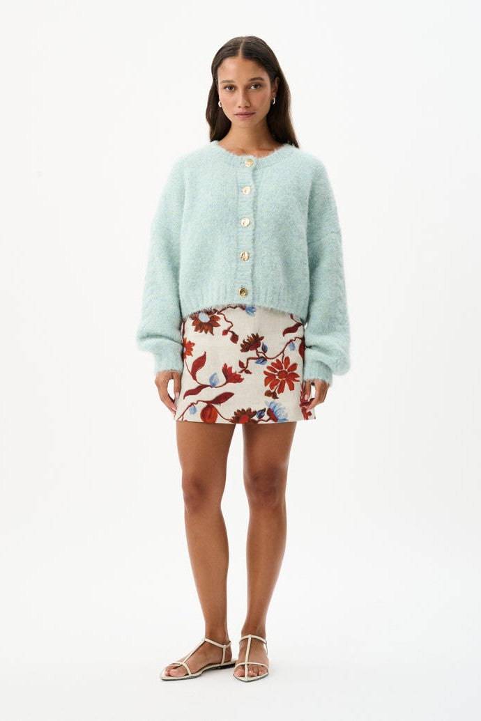 Marcy Mini Skirt Cactus Bloom Sand