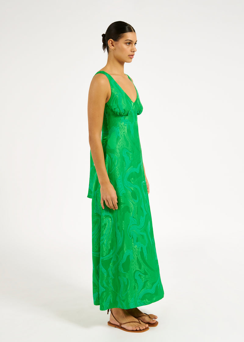 Eiden Dress Emerald Mamo