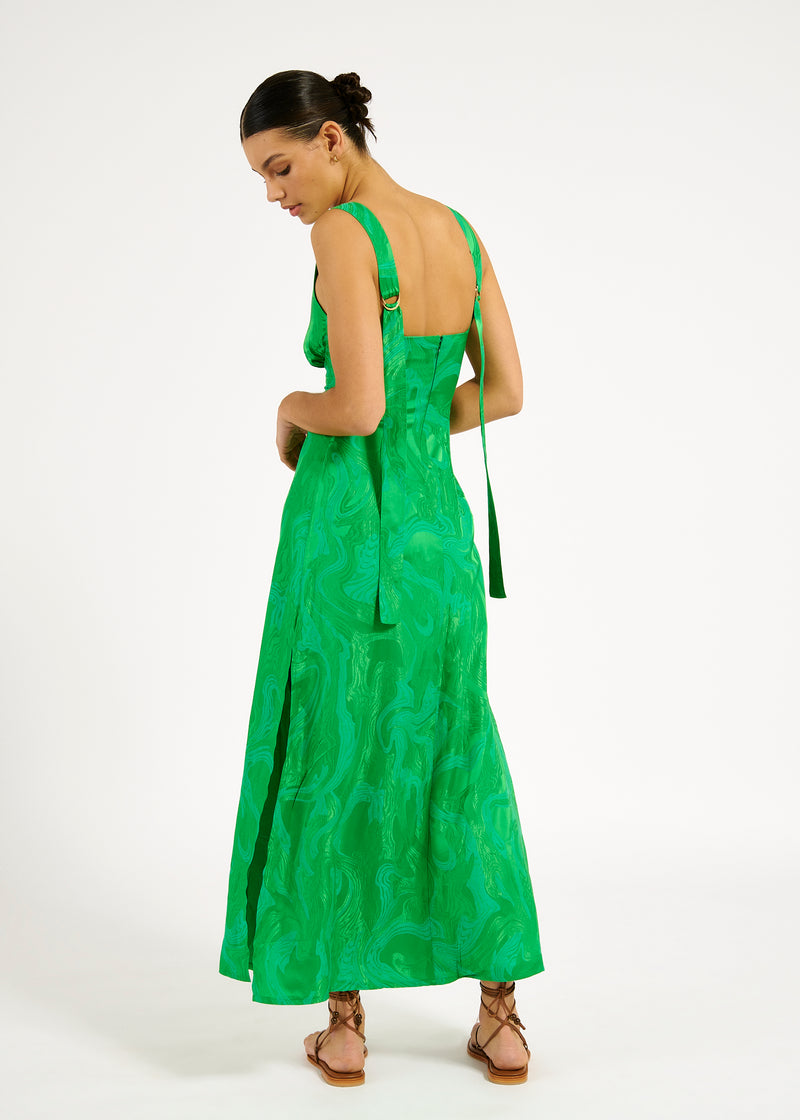 Eiden Dress Emerald Mamo