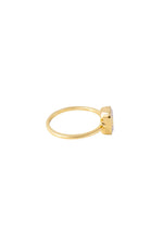 Emerald Cut Solitaire Ring Gold