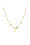 Blue Grotto Antique Necklace Gold
