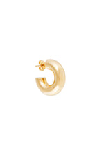 Bold Gold Midi Hoops