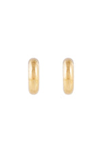 Bold Gold Midi Hoops