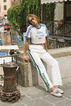Palma Cropped Tee Snow
