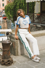 Palma Cropped Tee Snow