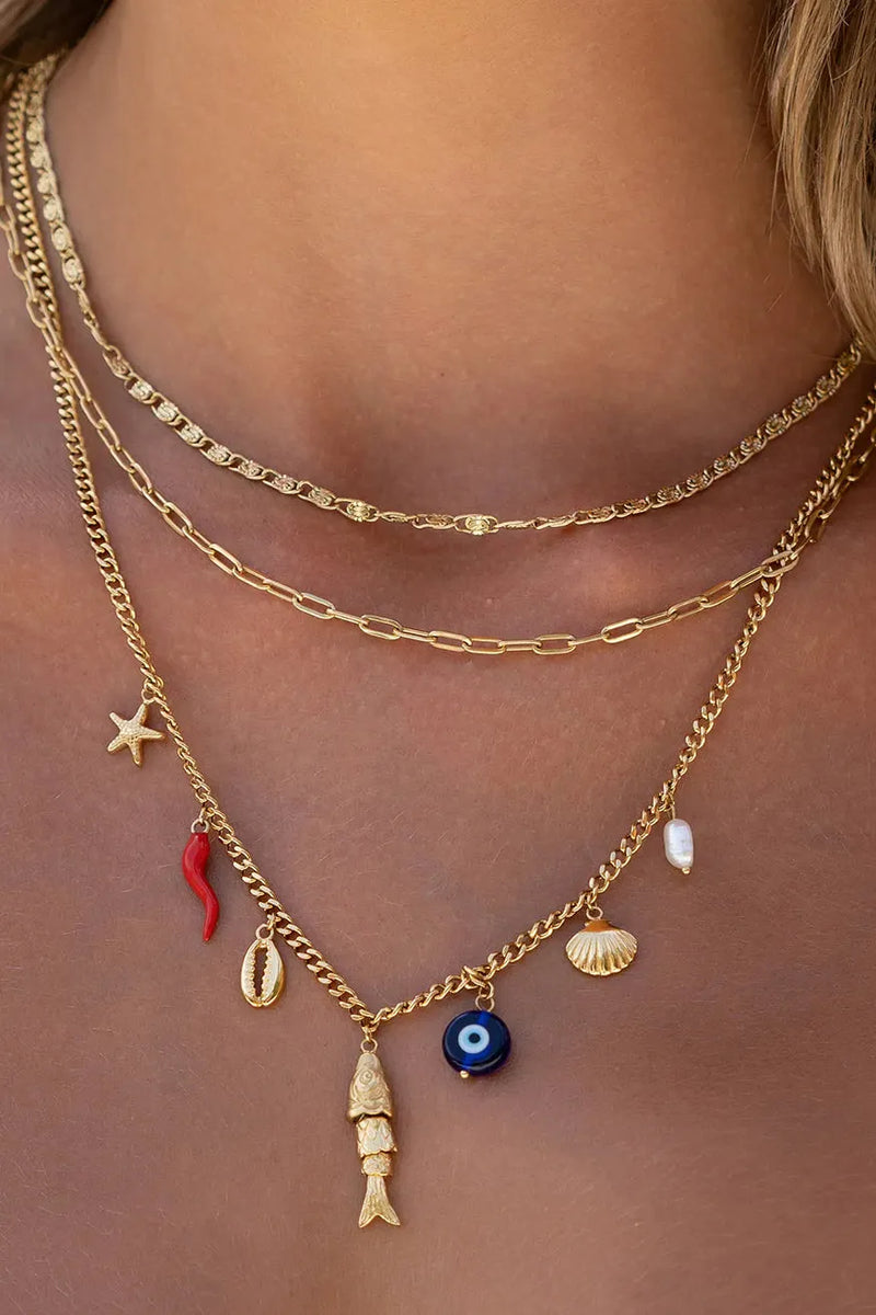 Oceanus Charm Necklace