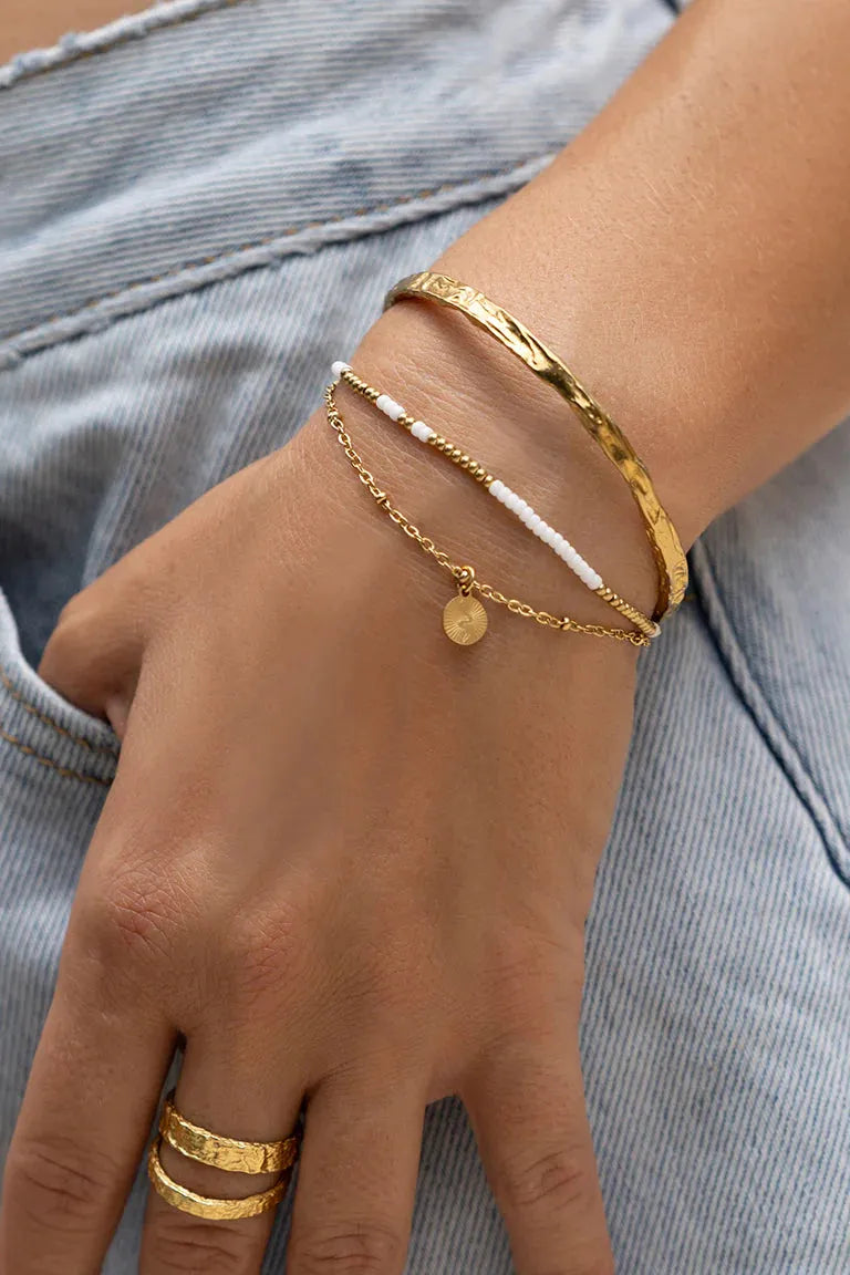 Cobra Gold Bracelet Vanilla