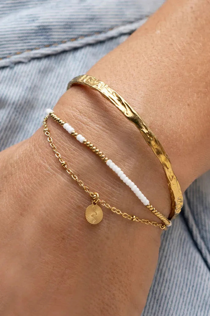Cobra Gold Bracelet Vanilla