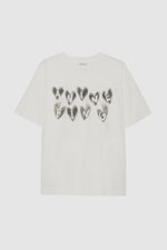 Cade Tee Hearts Ivory