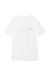 Anine Bing Walker Tee Spray Paint Ivory