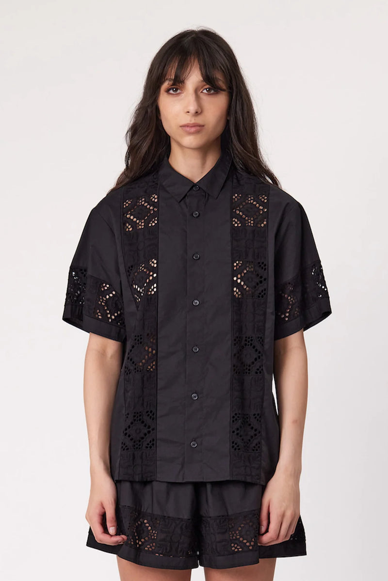 Elsa Shirt Black