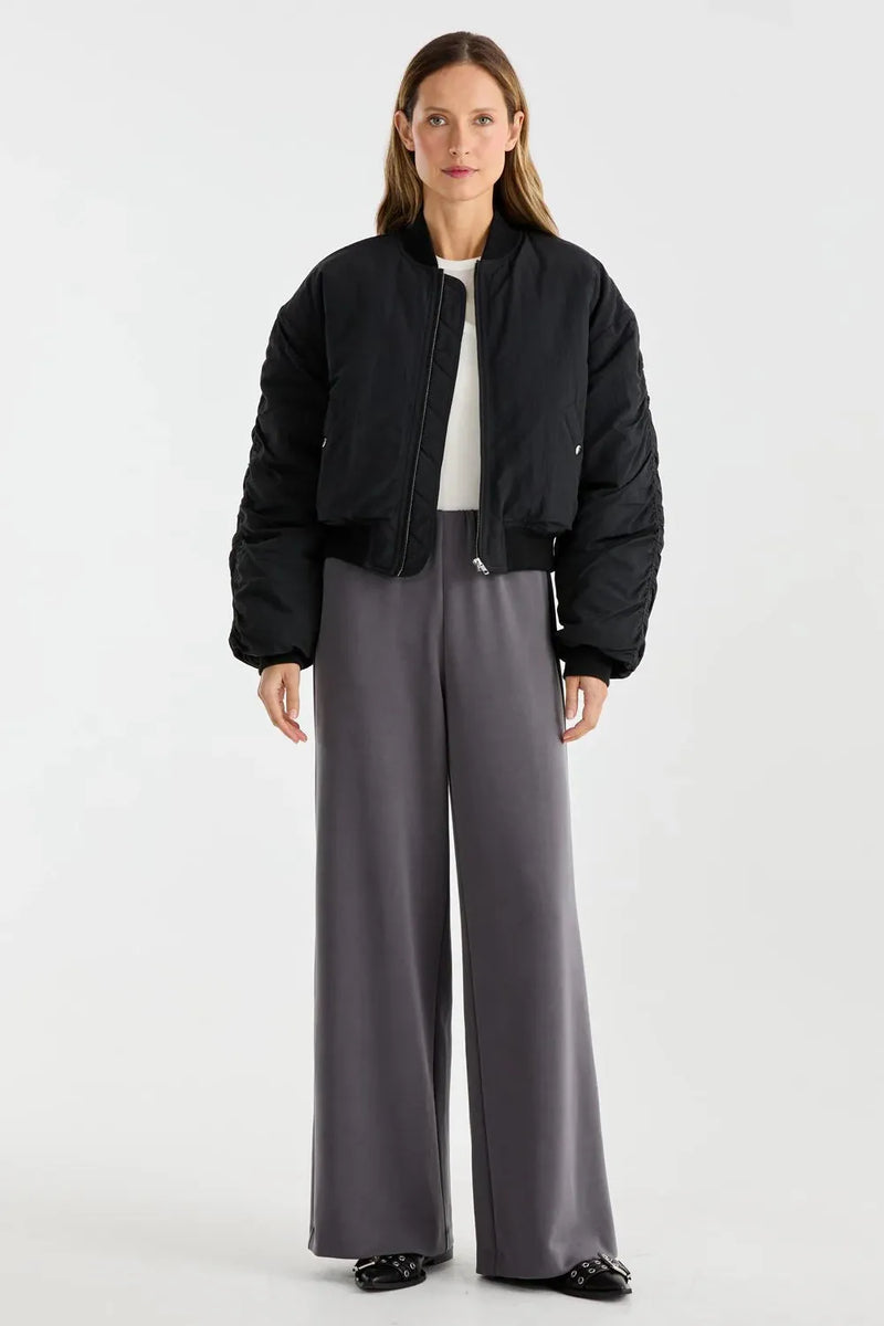Lulu Bomber Jacket Black