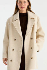 Taylor Wool Blend Coat Birch