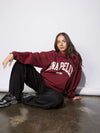 Varsity Hoodie Burgundy
