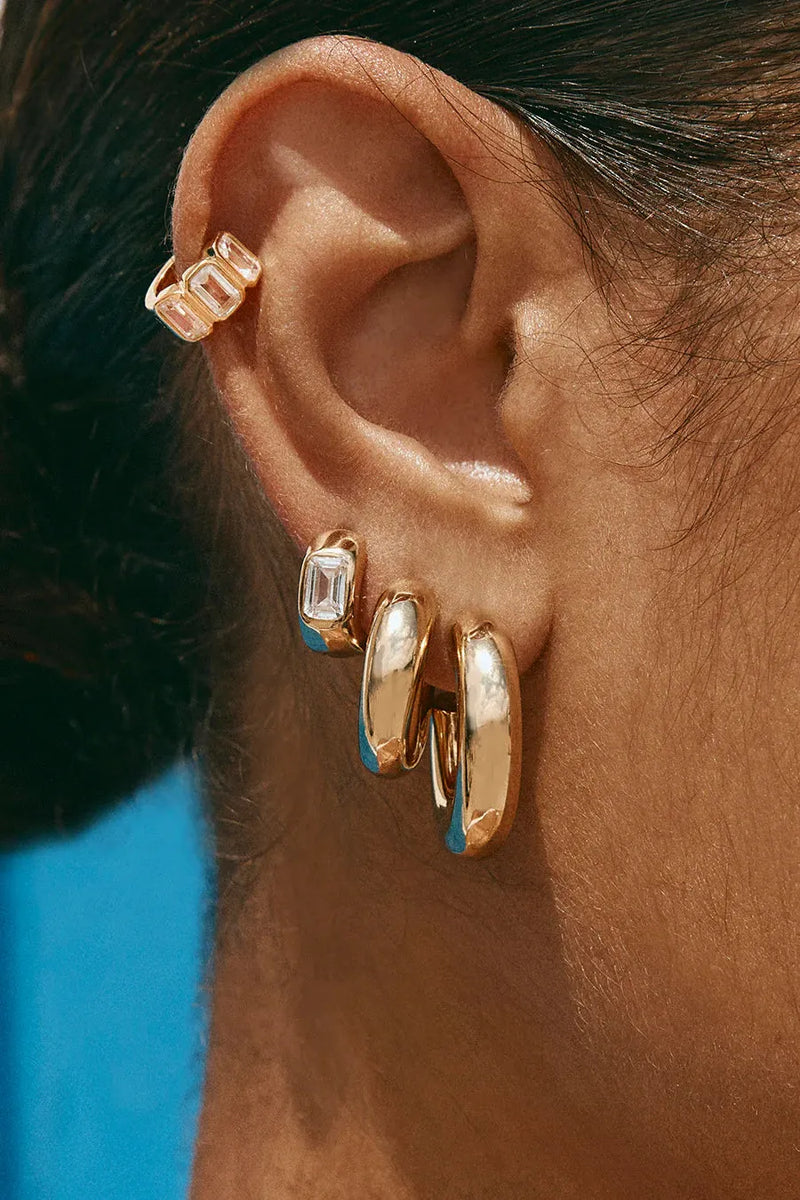 Bold Gold Maxi Hoops