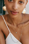 Blue Grotto Antique Necklace Gold