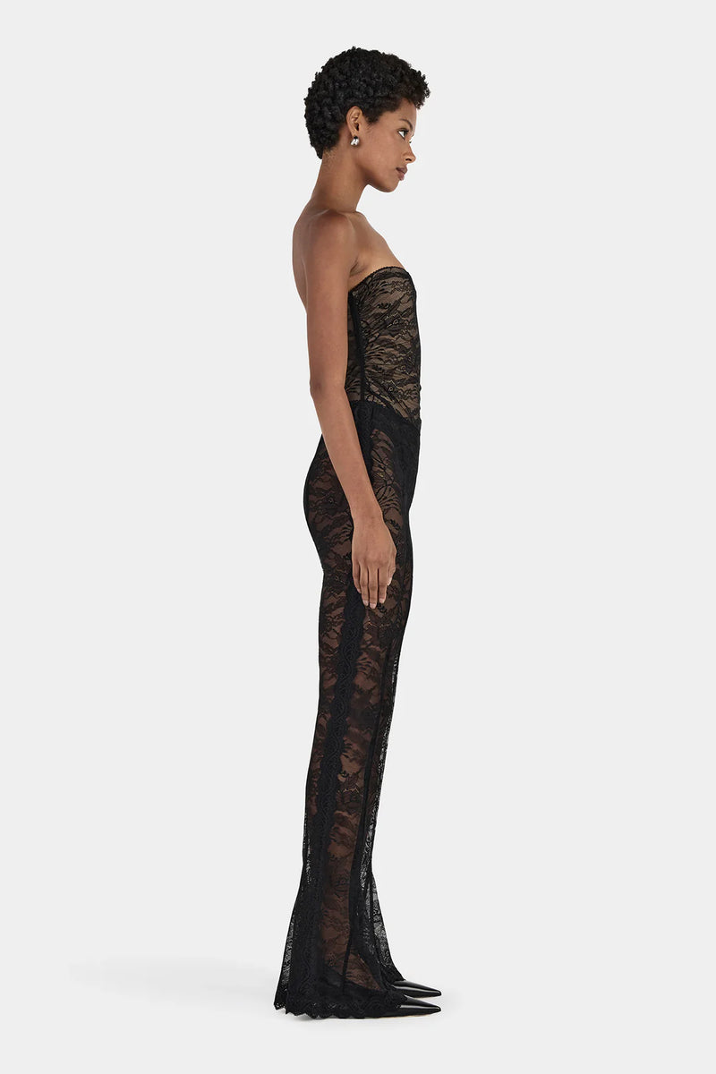 Jillian Lace Pant Black
