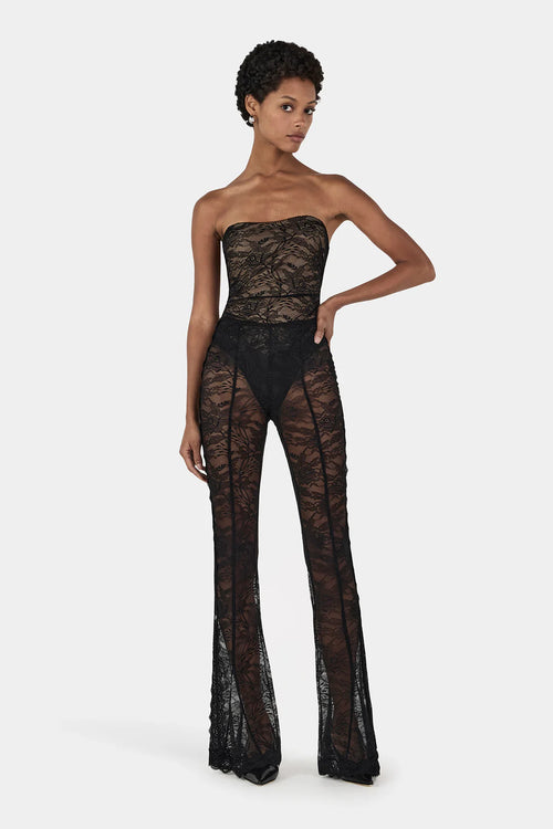 Felix Lace Bodysuit Black