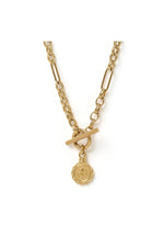 Fleur De Lis Gold Necklace