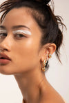 S-Bend Earrings 18K Gold Plating