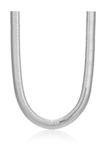 Flex Snake Chain Necklace Silver