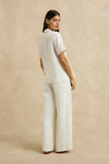 Roshi Pant Ivory