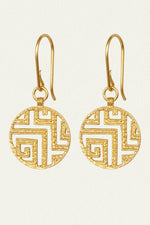 Greca Earrings Gold